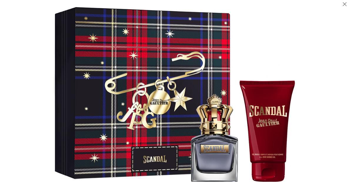 Jean Paul Gaultier Scandal Pour Homme Eedt 100ML+SPRCHOVÝ Gel 75 ML Dárková Sada