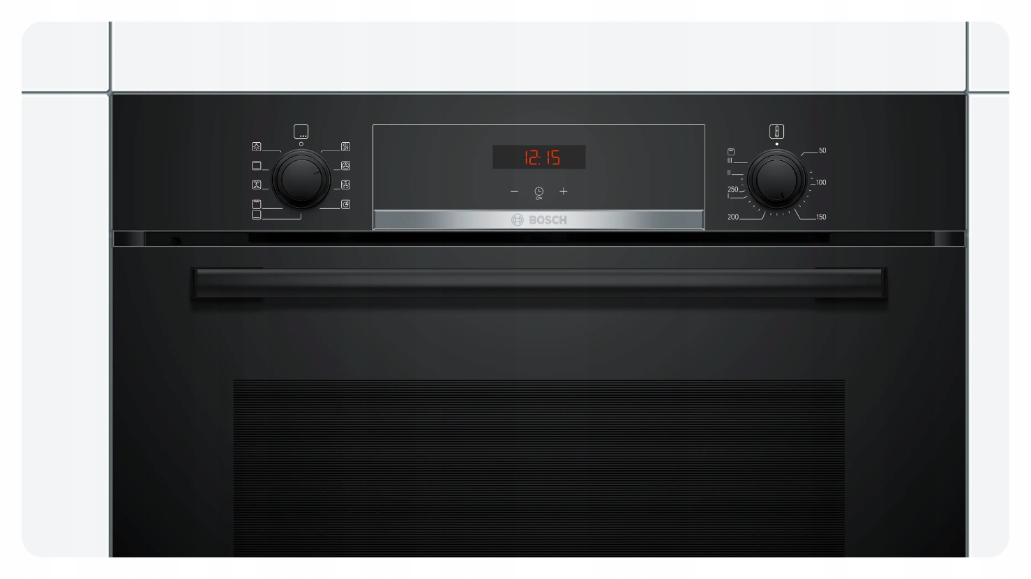 Zestaw do zabudowy BOSCH HBA534EB0 + BFL550MB0 AGD Czarny Kolor dominujący czarny