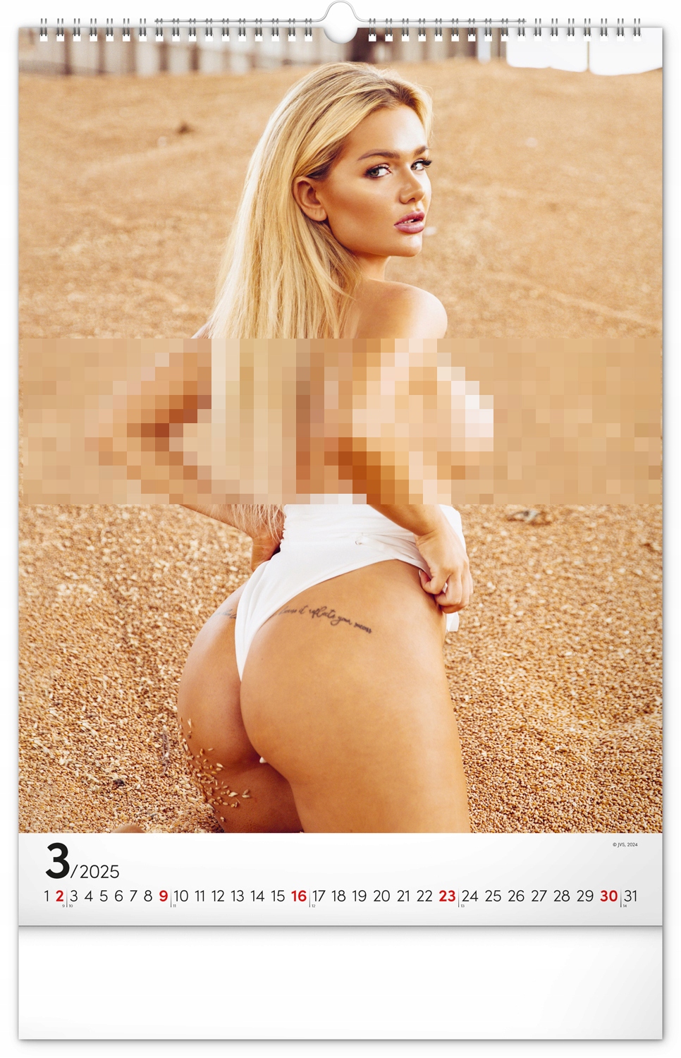 Kalendarz ścienny Kobiety 2025, 33 x 46 cm Kod producenta PGN-33596-L