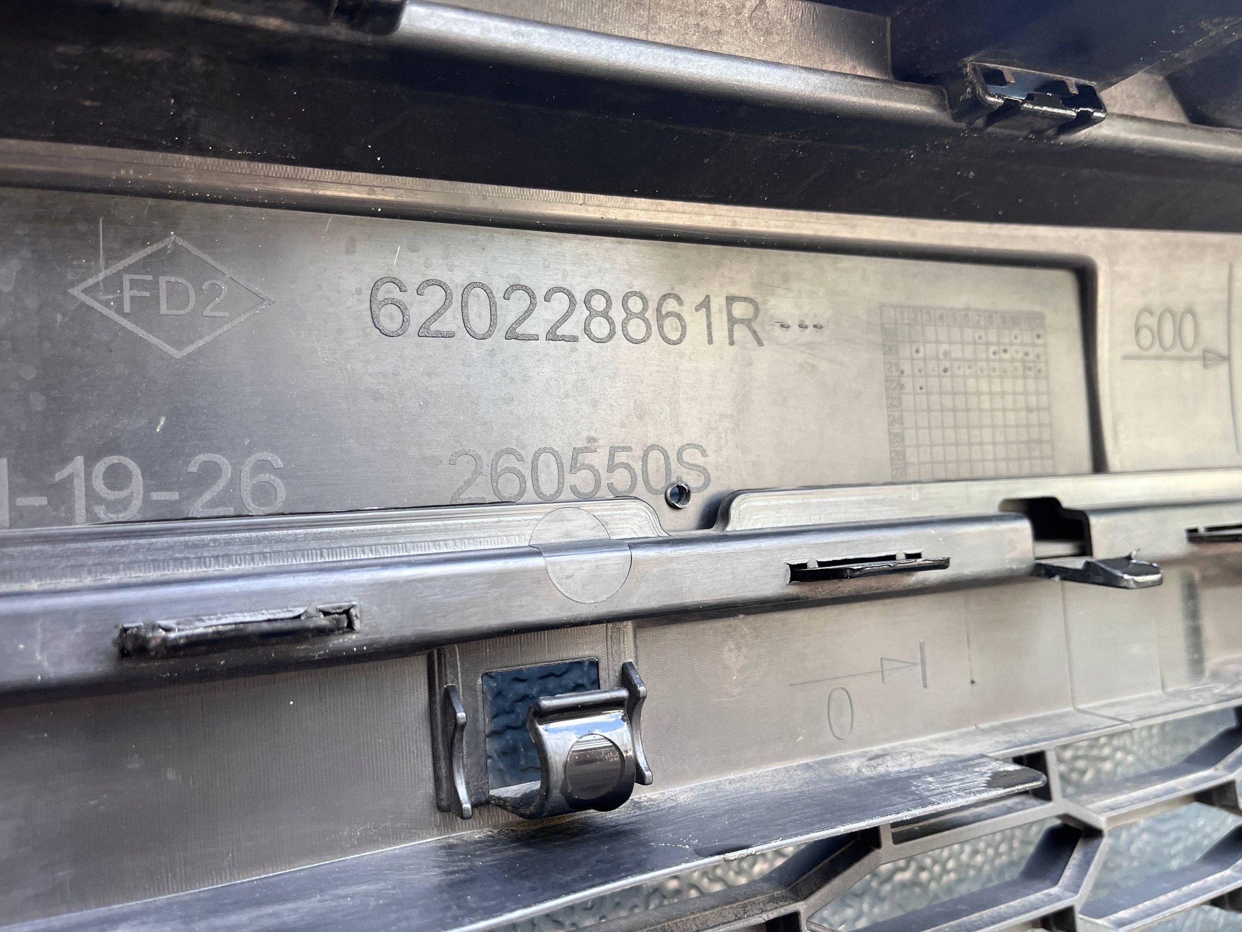 Dacia Sandero 3 III 22- Stepway bumper front front