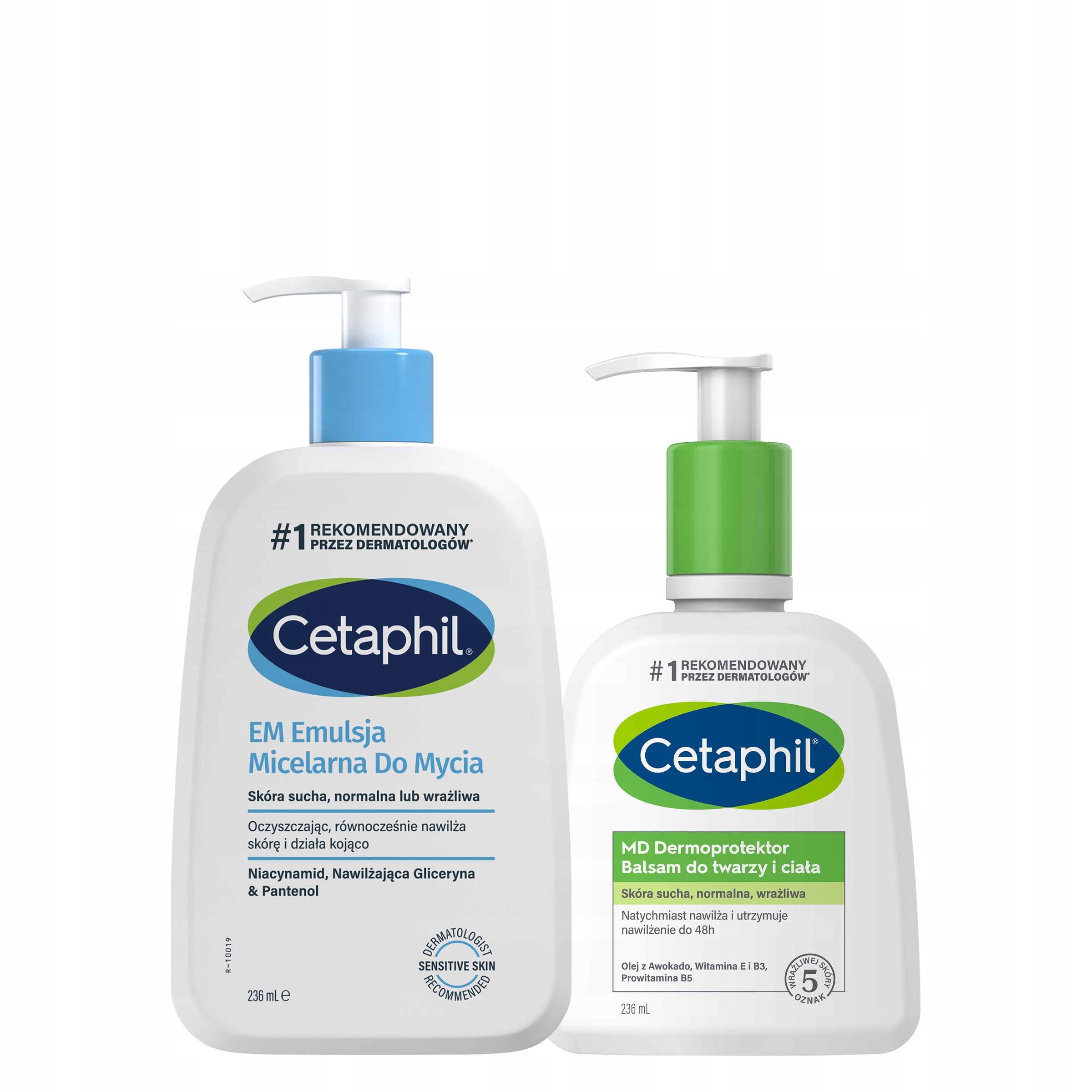 Zestaw Cetaphil Em 236 ml i Cetaphil MD 236 ml