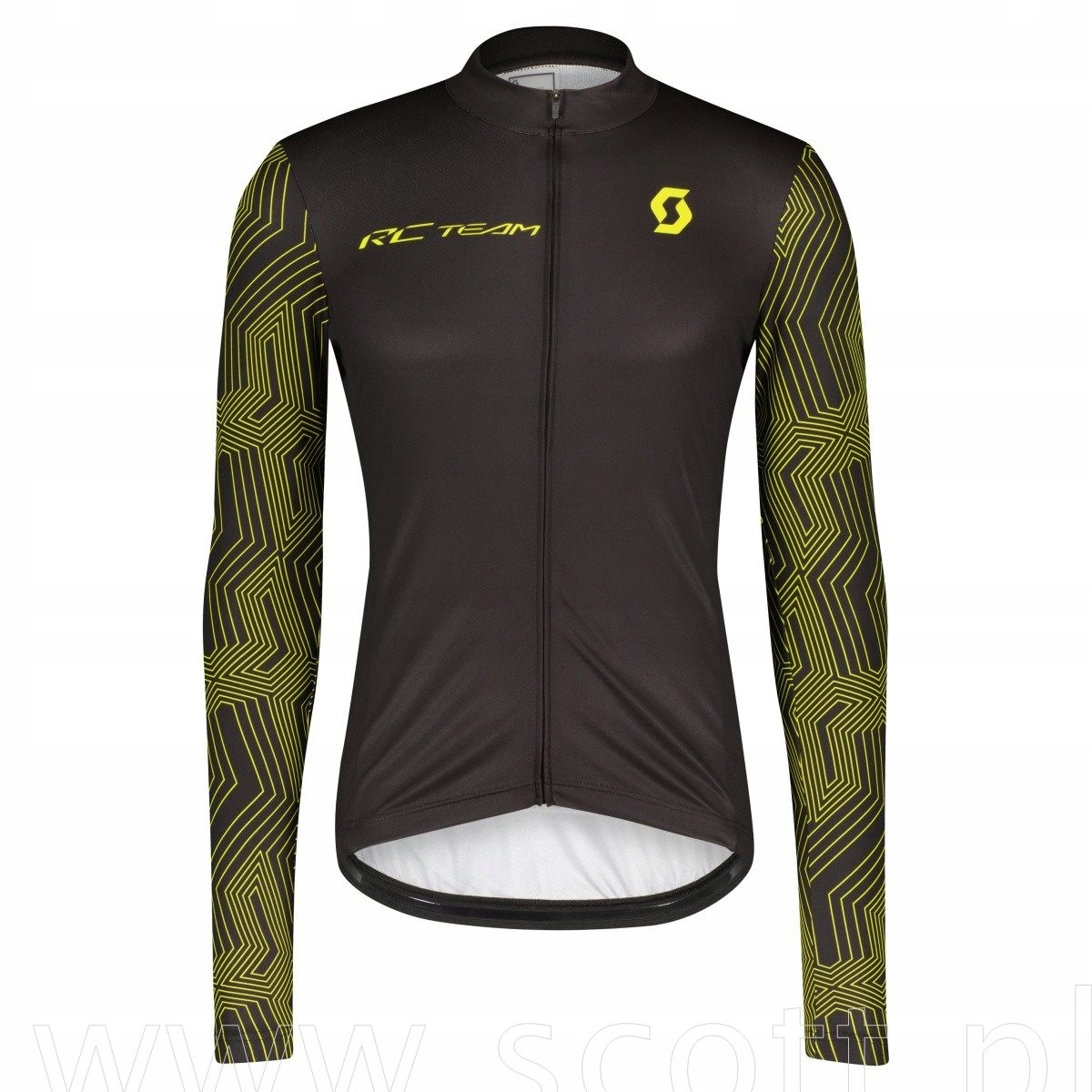 Koszulka długi rękaw Scott Rc Team 10 Ls blck/sul yel M