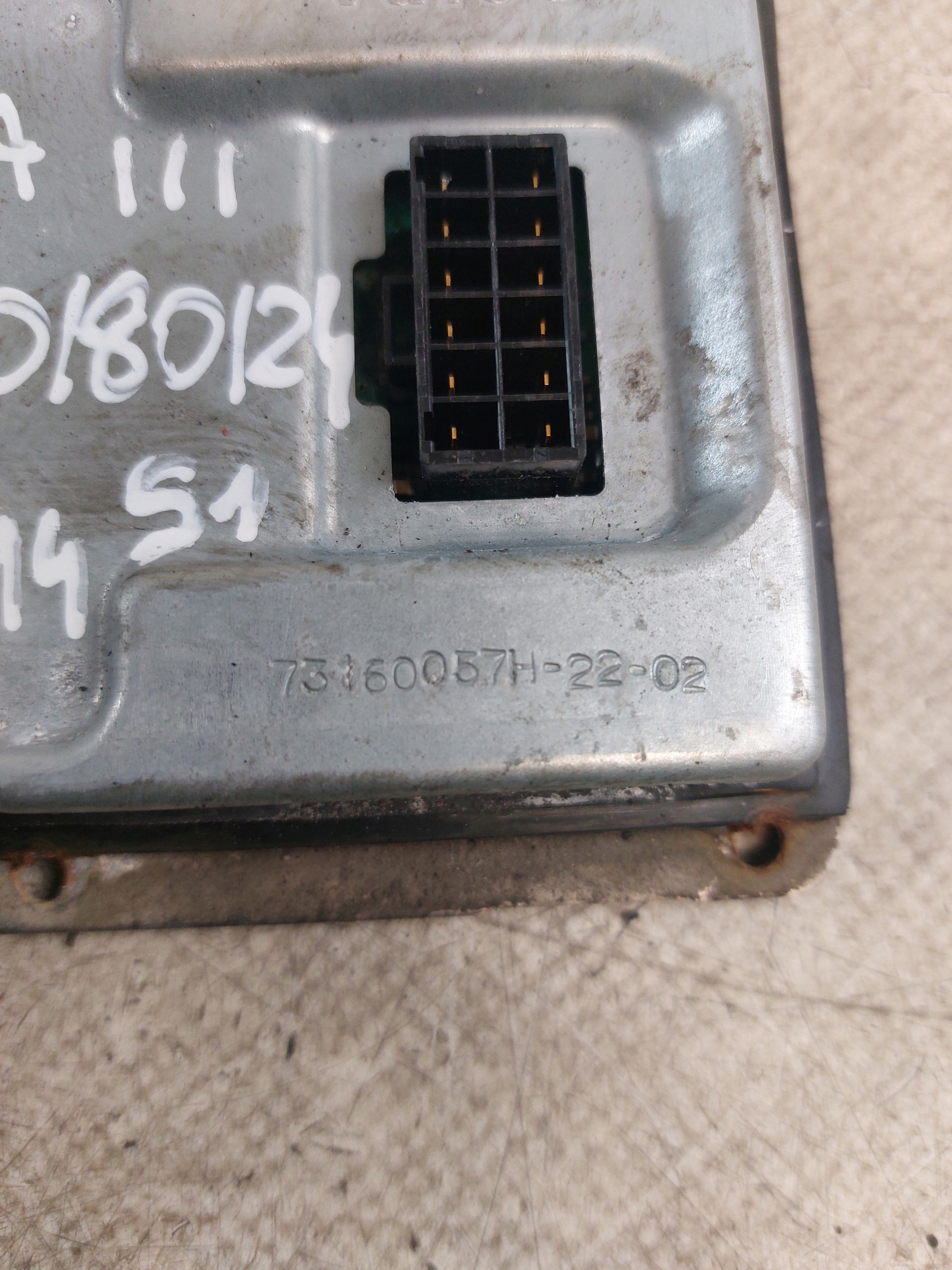 control unit XENON SEAT IBIZA III