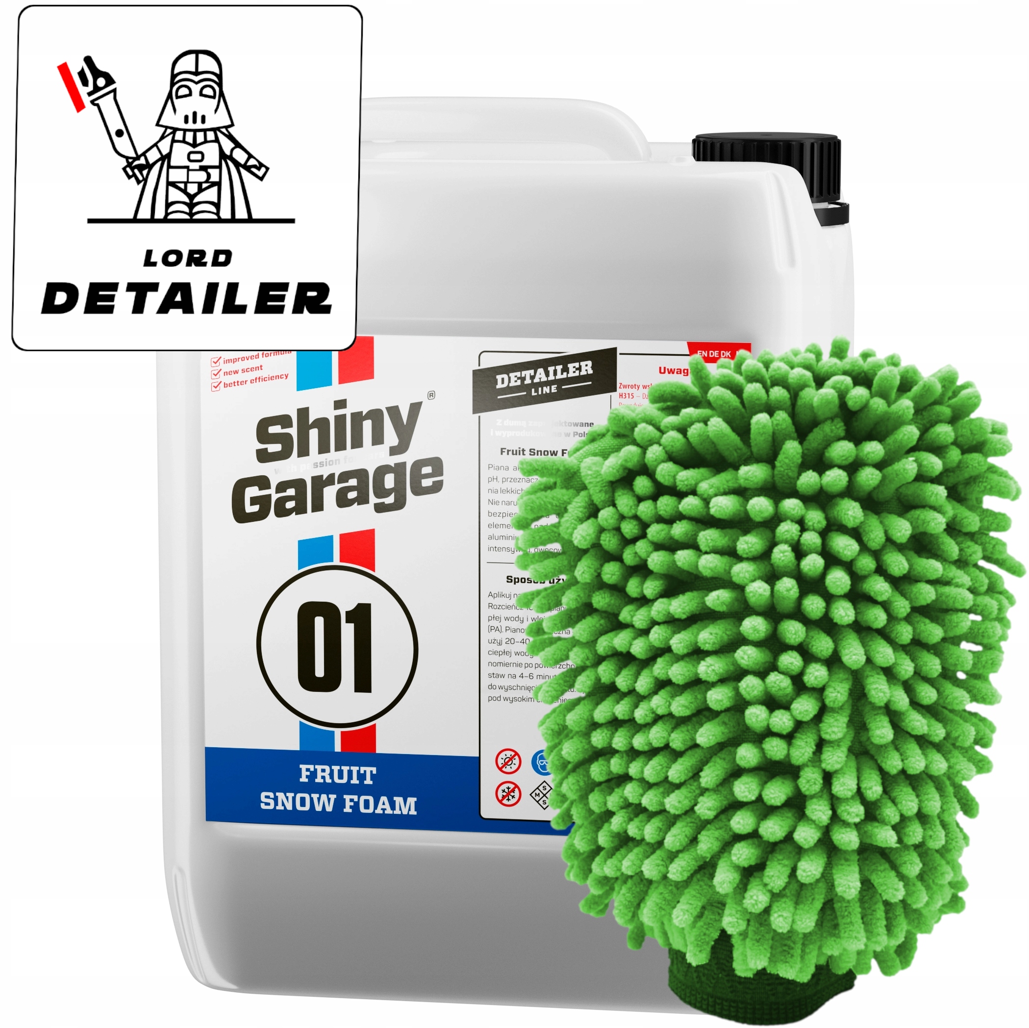 

Shiny Garage Fruit Snow Foam Piana Aktywna 5000 ml