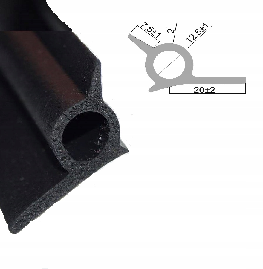 USZCZELKA DO CHŁODNI DRZWI GARAŻU BRAM WŁAZU ITP S