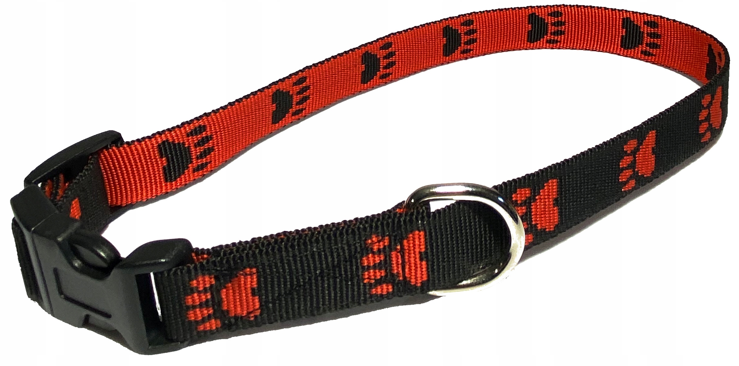 

Obroża Dla Psa Regulowana 32-50 CM/ 20 MM Łapki