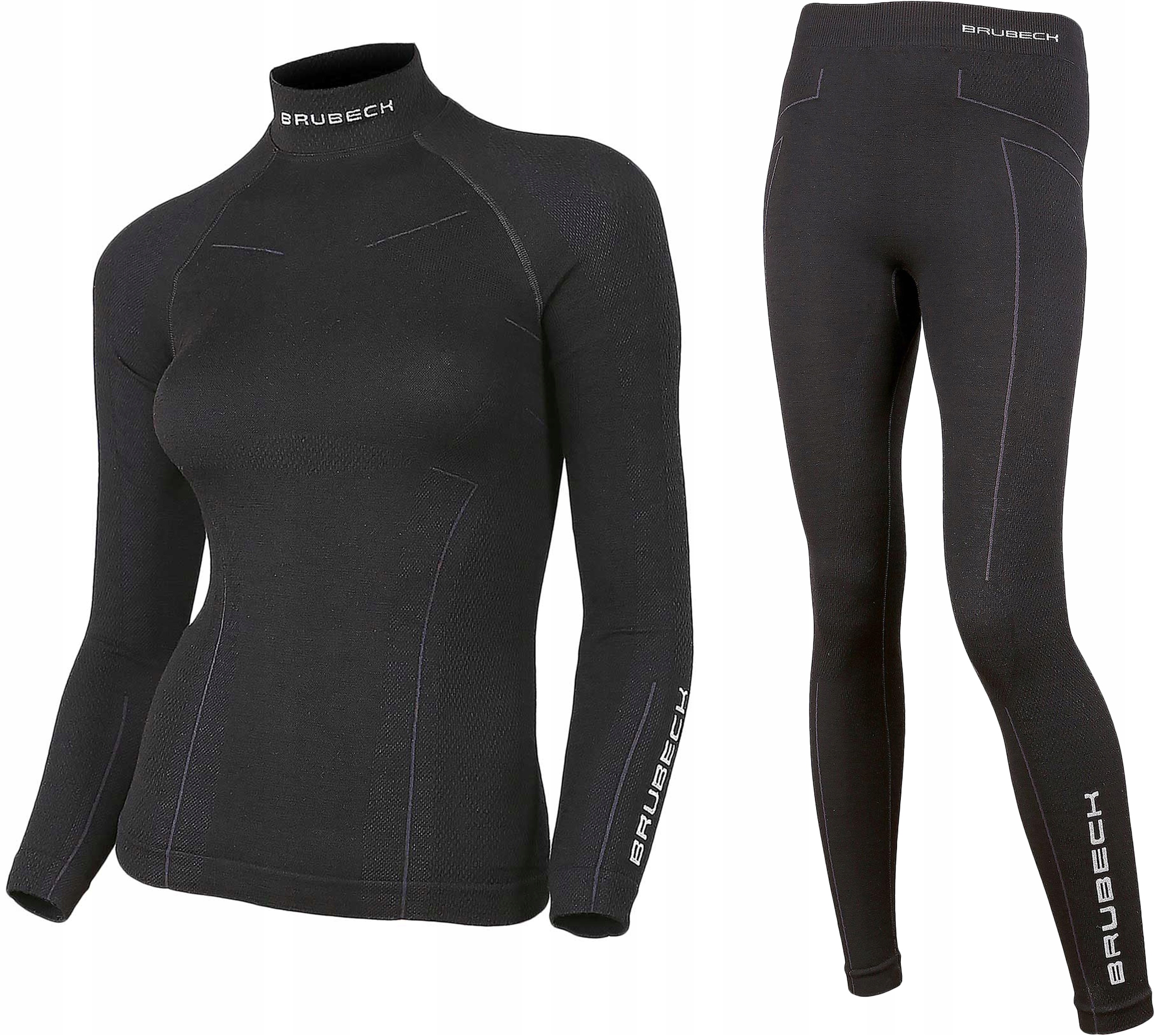 Bielizna Termiczna Brubeck Extreme Wool Damska Komplet Bluza+spodnie L