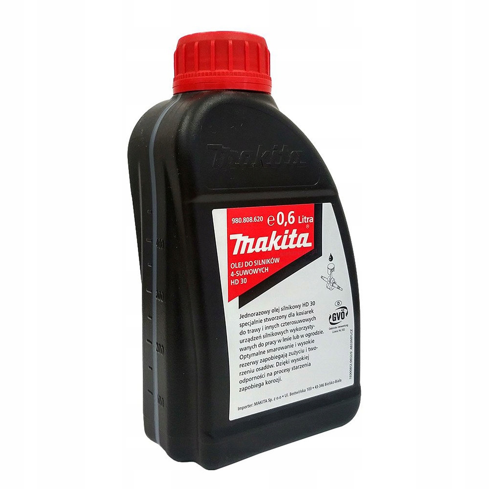 

Olej do kosiarek Makita do silników 4-suwow. 0.6L