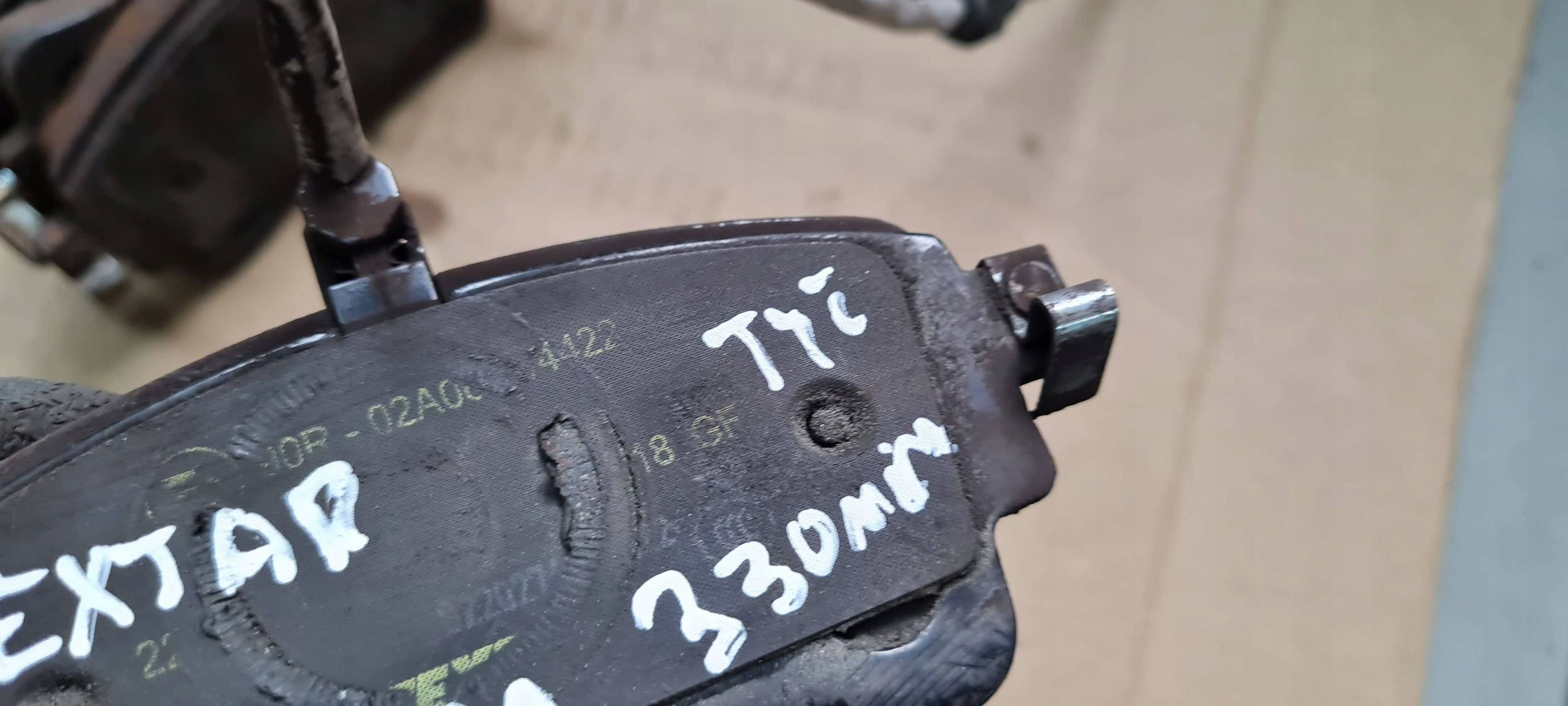 SQ5 80A plates rear part rear. 3.0 TFSI TEXTAR S4 B9 8W S5