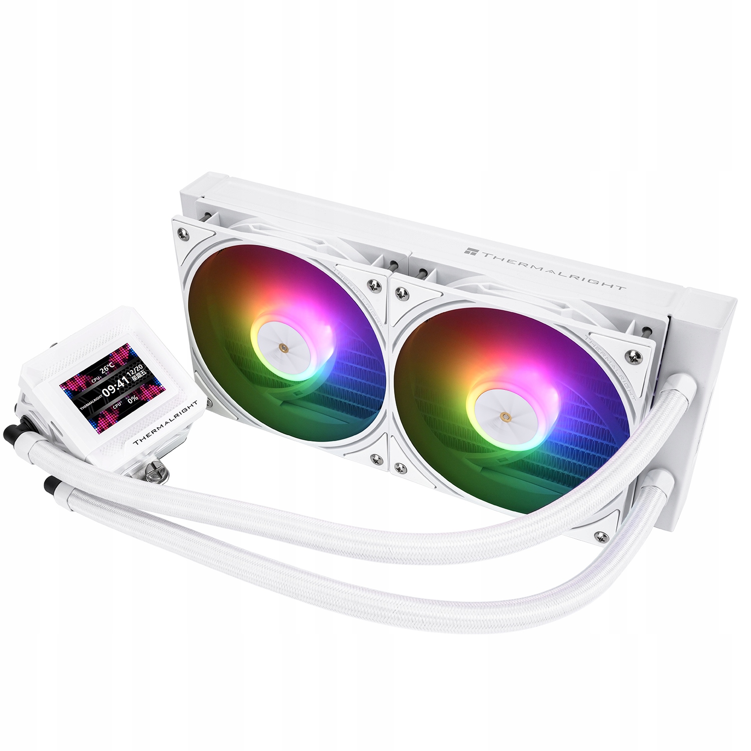 Chłodzenie wodne Thermalright Frozen Warframe 240 Se Argb White Intel Amd