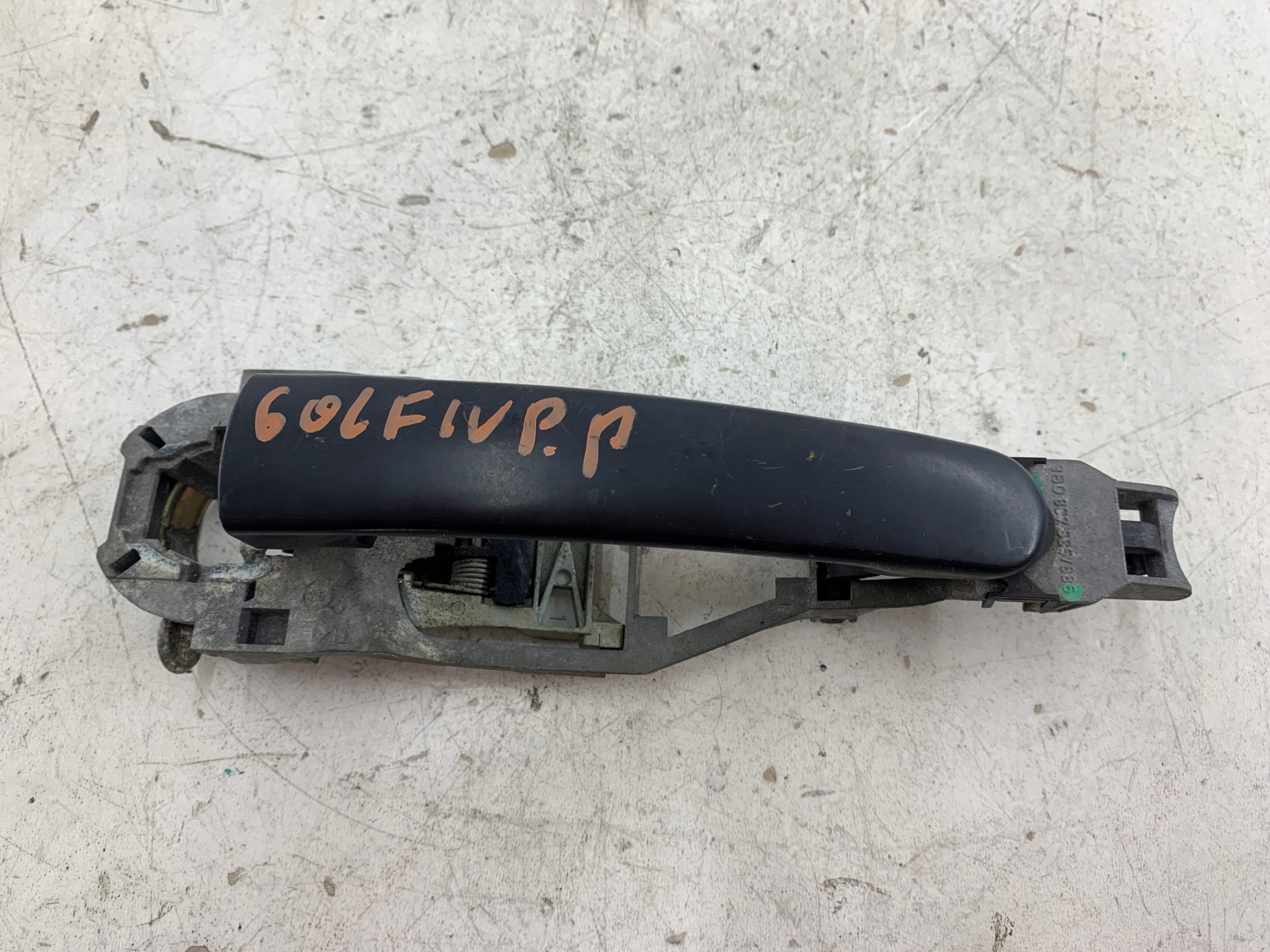VW GOLF IV handle exterior right front blue
