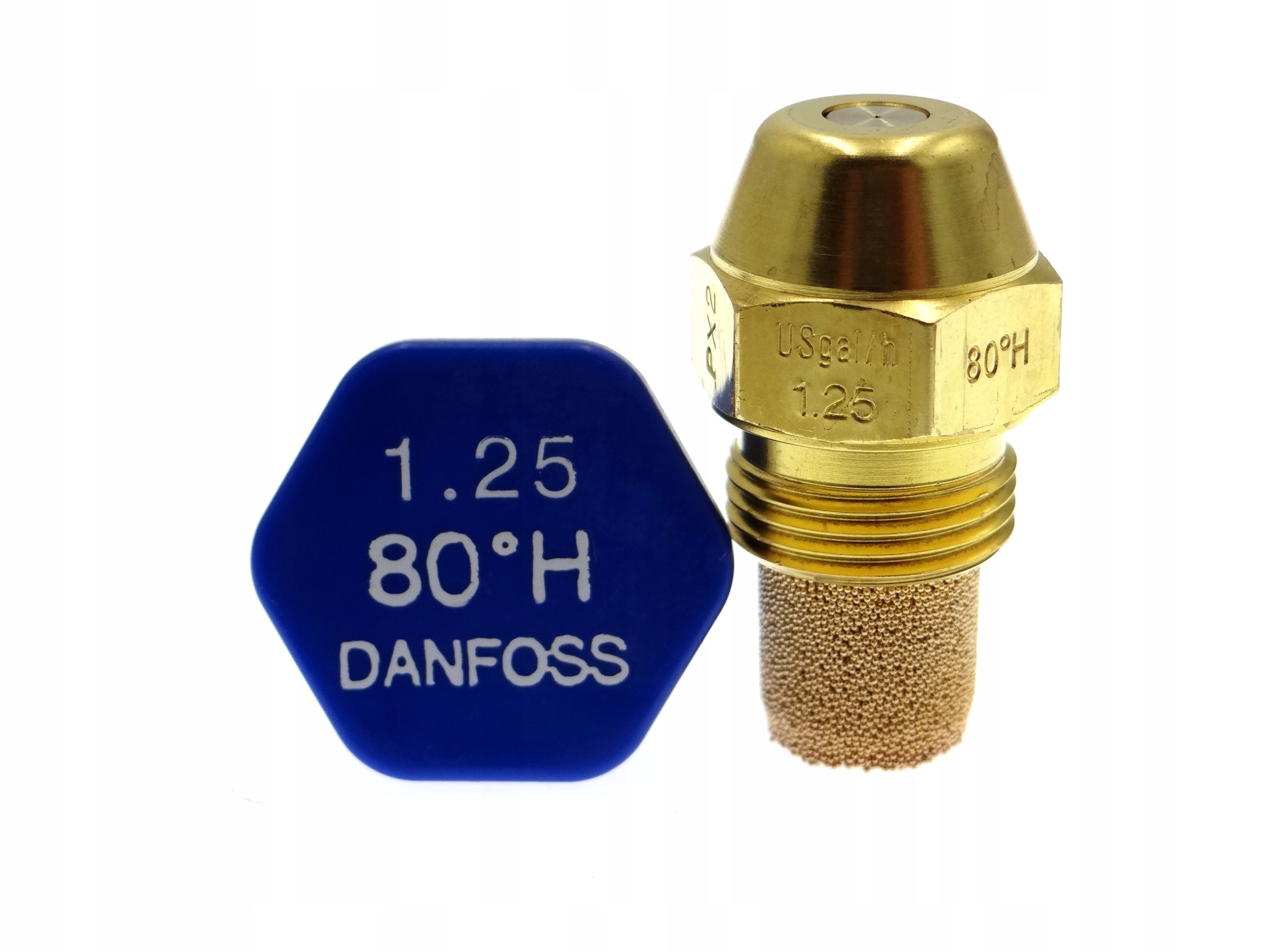 Tryska Danfoss pro olejové hořáky 1,25 USgal/h 80°H 4,71 Kg/h