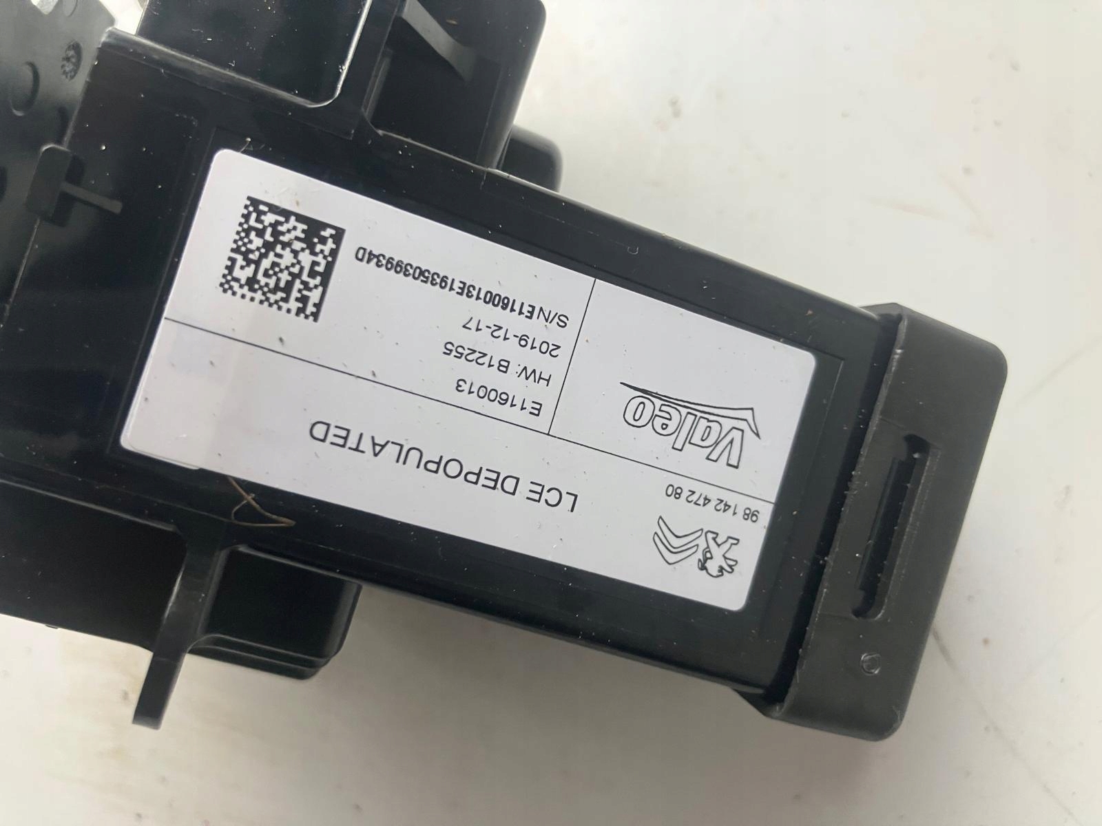 ignition player KLUCZYKA CITROEN C4 PICASSO II 9814247280