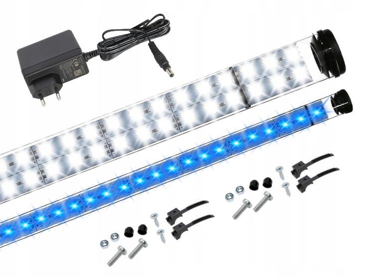 Levně Led osvětlení do akvária Malawi Led lampa do akvária Tanganika 2x20 cm