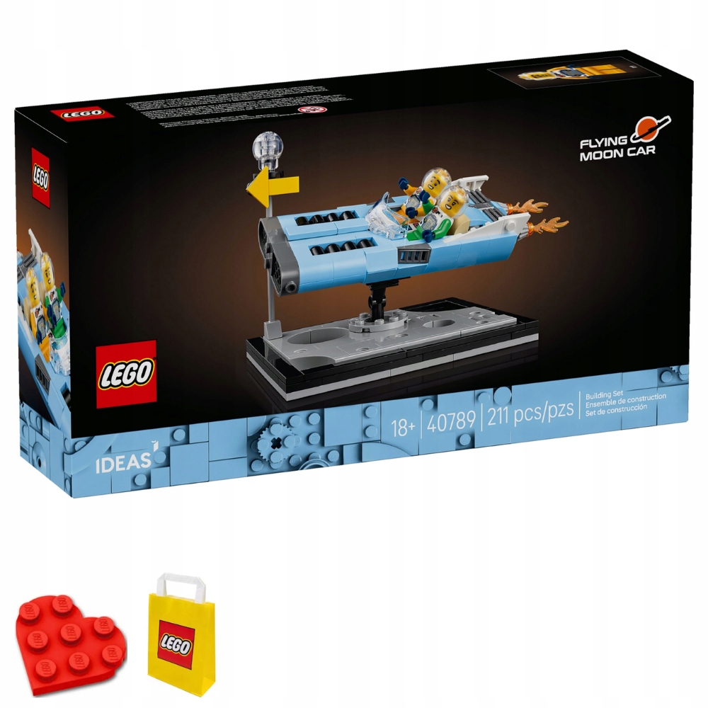 Lego 40789 Ideas Létající Měsíční Auto Flying Moon Car Diorama