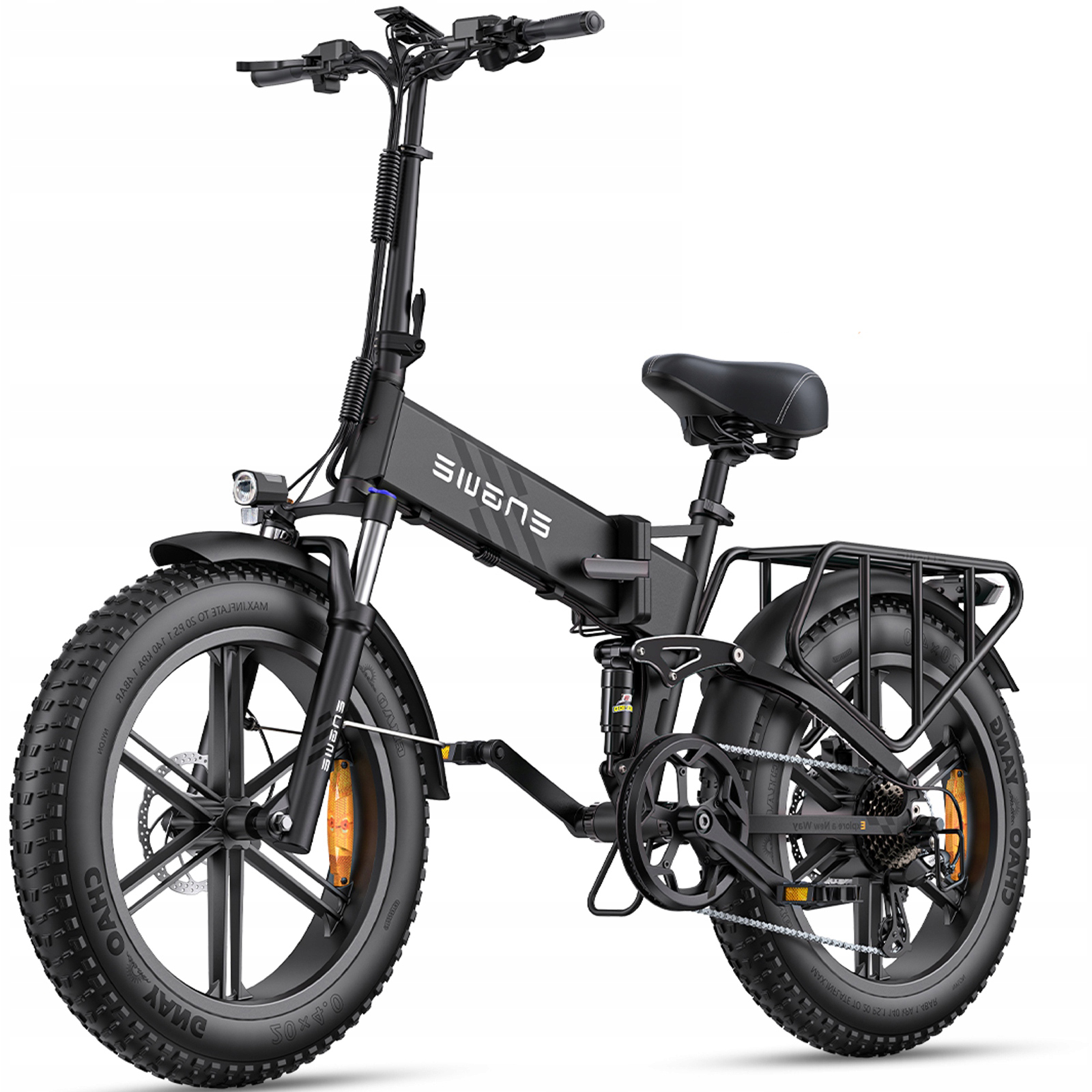 Składany Pojazd Elektryczny Engwe Engine Pro 2.0 1200W 32KM/H16AH 110km Pl