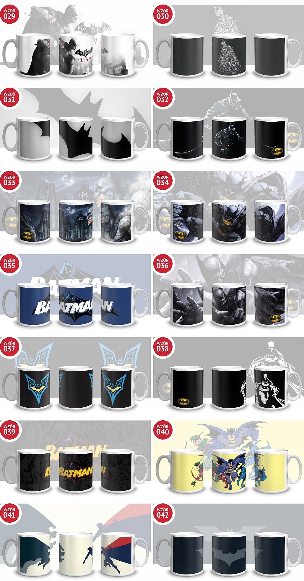 BATMAN KUBEK KUBKI + IMIĘ DZIECKA PREZENT Marka inna