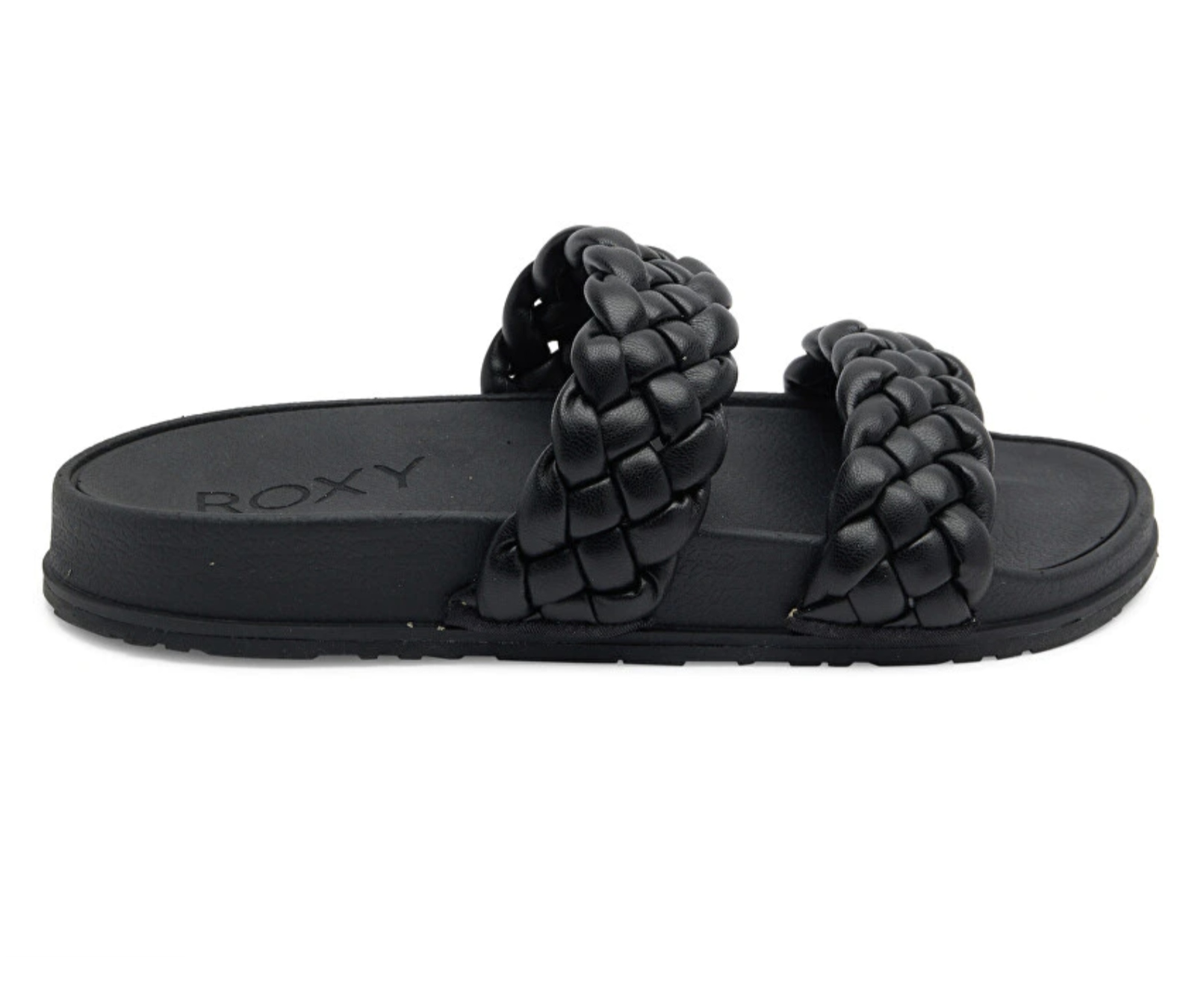Dámské žabky a pantofle Roxy Slippy Braided J Sndl Blk