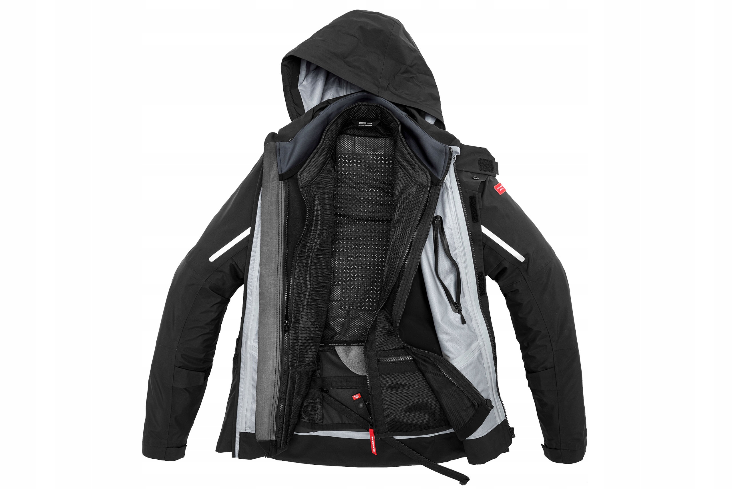 Kurtka tekstylna Spidi Mission-T czarna M Rozmiar M