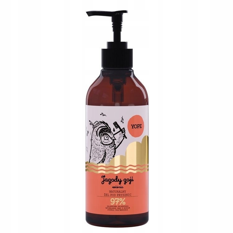 

Yope żel pod prysznic Jagody goji i wiśnia 400ml