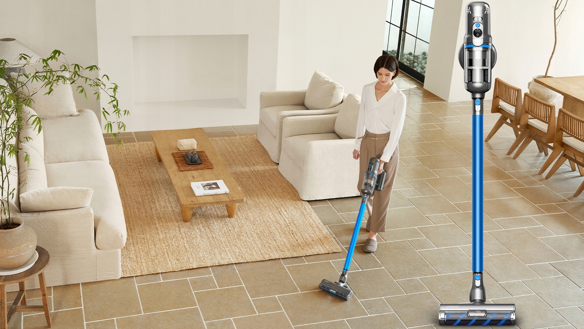 Odkurzacz Puppyoo T12 PURE Bezprzewodowy MOCNY Zasilanie akumulatorowe