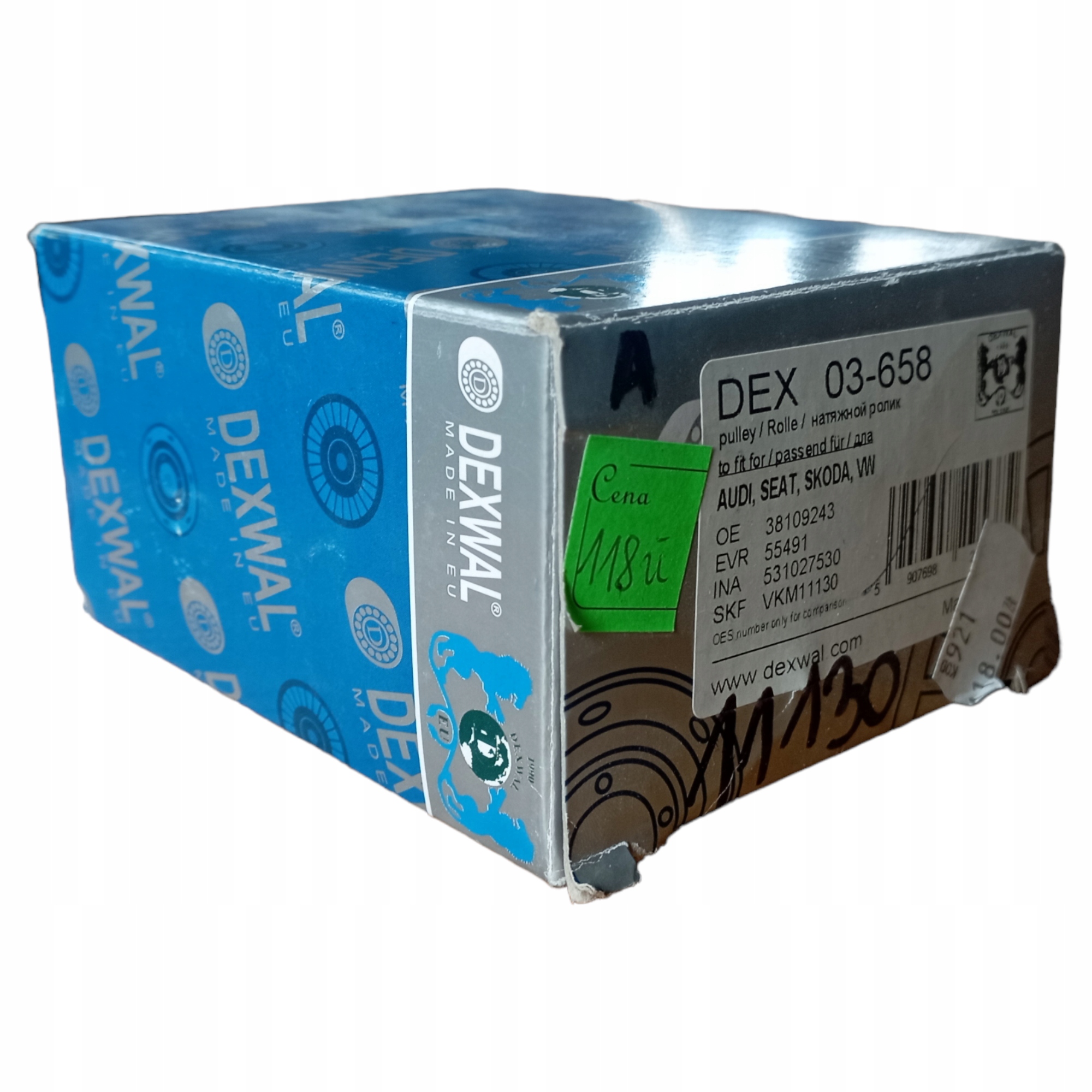 DEXWAL 03-658 НАПРАВЛЯЮЧИЙ РОЛИК AUDI SEAT SKODA