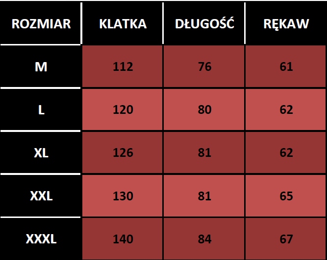 KOSZULA FLANELOWA ROBOCZA CZERWONA L Wzór dominujący geometryczny