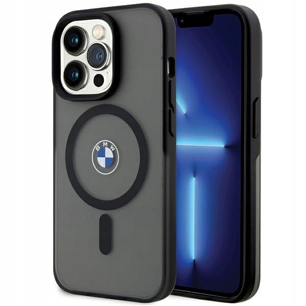 Pouzdro pro Bmw BMHMP15LDSLK iPhone 15 Pro 6.1" černé/black hardcase IML Signa