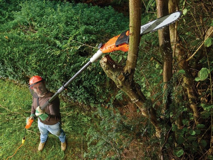 BLACK DECKER PIŁA ŁAŃCUCHOWA NA WYSIĘGNIKU PS7525 Seria PS7525