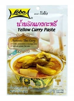 

Żółta pasta curry, yellow curry 50g Lobo