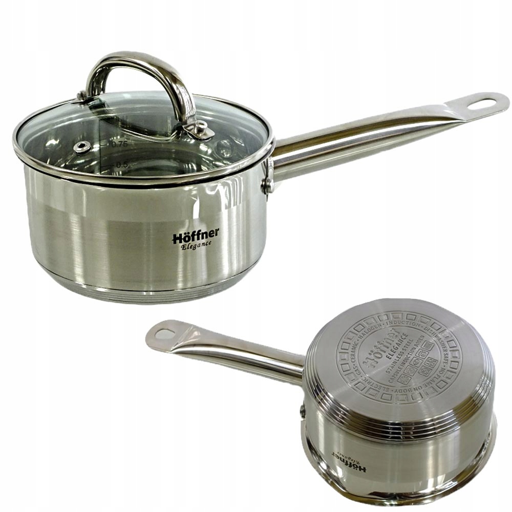 

Rondel Z Pokrywką Indukcja 620 ML Garnek 12 CM