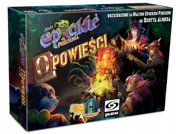 Gra Dla Dzieci Planszówka Małe epickie podziemia: Opowieści Pełna Śmiechu