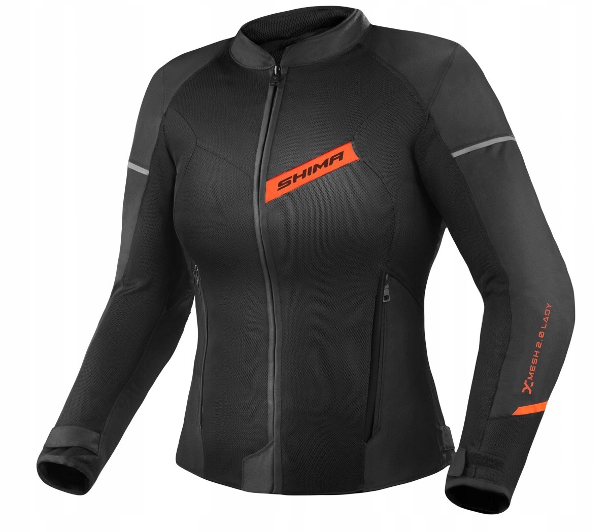 Motocyklová Bunda Shima X-mesh 2.0 Dámska Červená Letná M