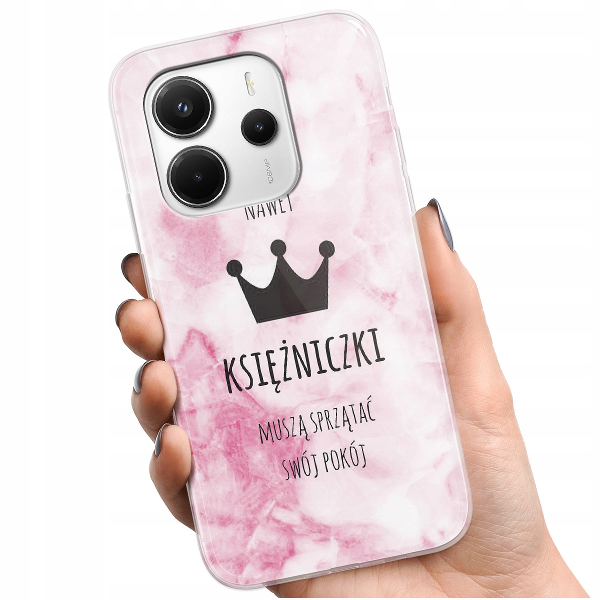 ETUI + SZKŁO NA TELEFON XIAOMI REDMI NOTE 14 4G CASE POKROWIEC