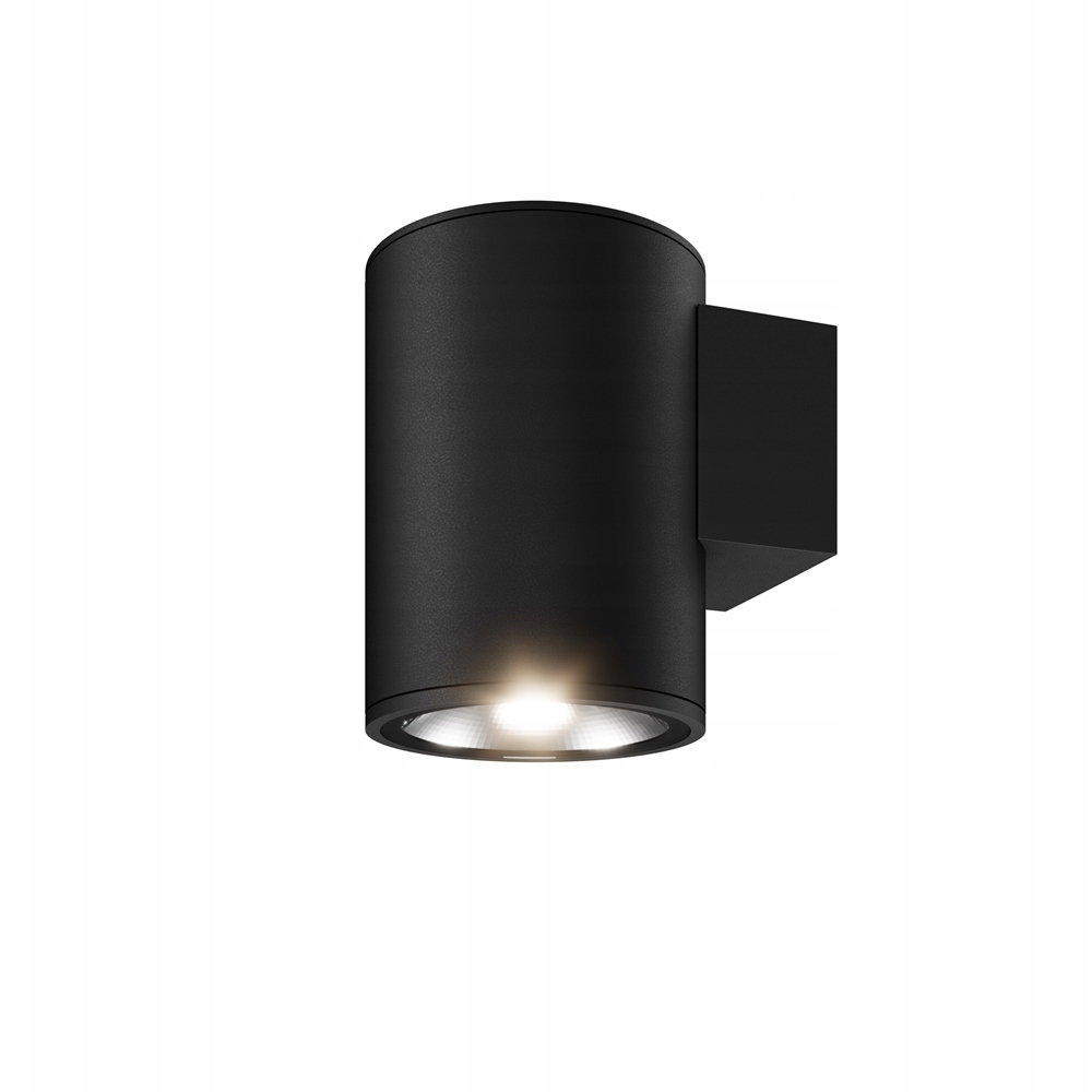 Venkovní spotová nástěnná lampa LED3000K grafitová černá 12 cm IP65 Maytoni
