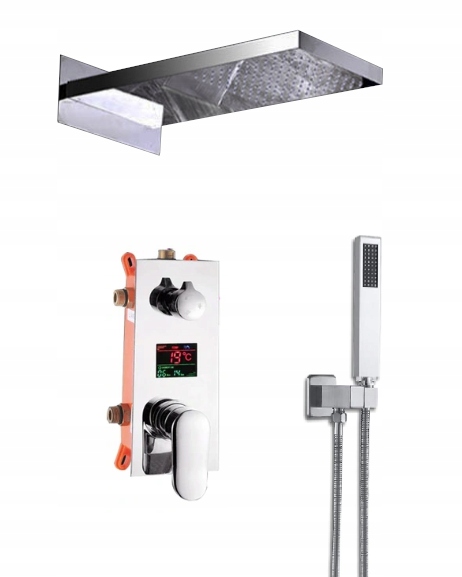 Podomietkový Set, Vodopád, Chrómový Displej