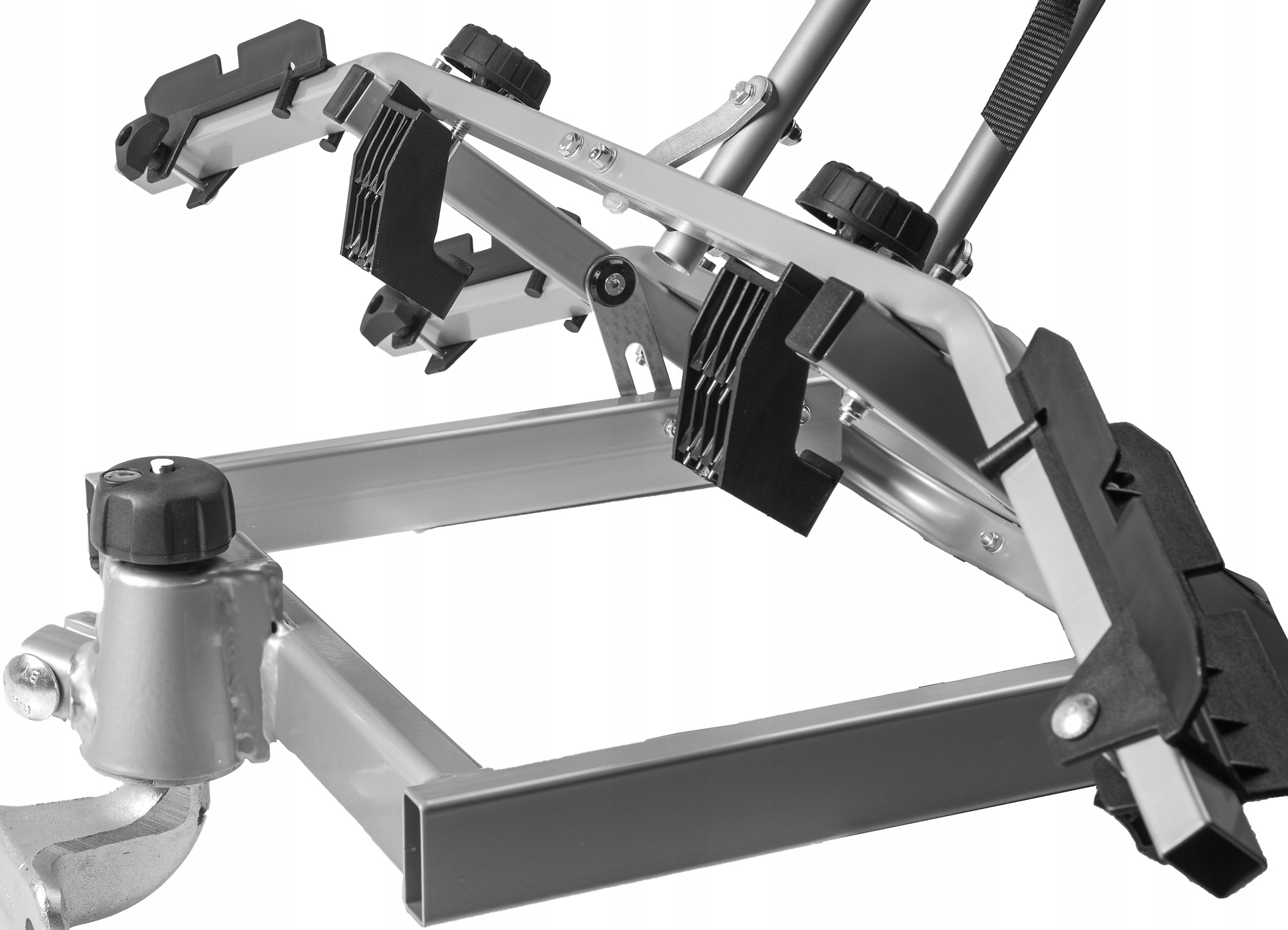 PLATFORMA ROWEROWA BAGAZNIK NA HAK 3 ROWERY UCHYL Model TYTAN PLUS 3