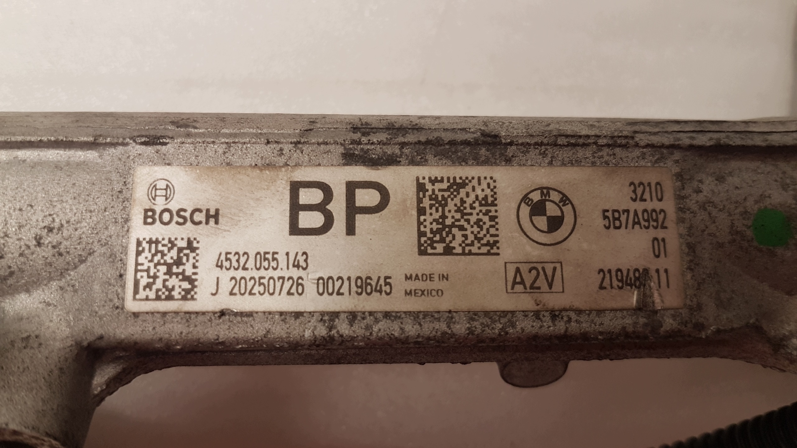 Boîter direction Boîter direction BMW X3 G45 5B7A992