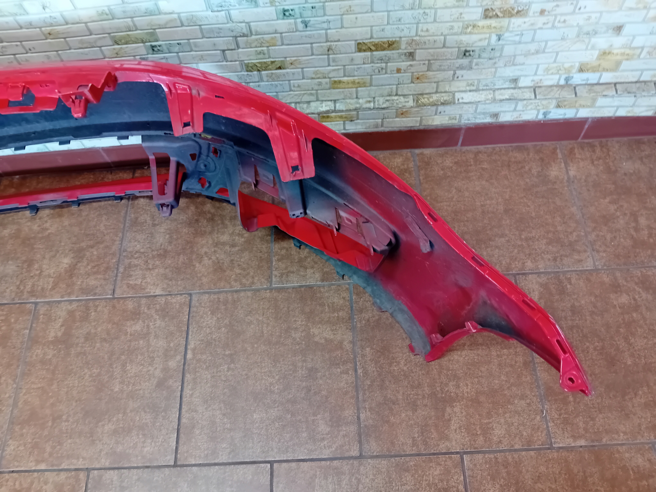 бампер передний vw Polo V 5 2009 - 2014