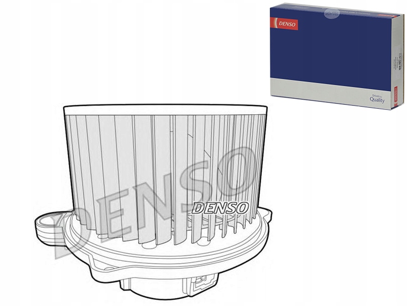 Denso DEA43007 вентилятор внутренний