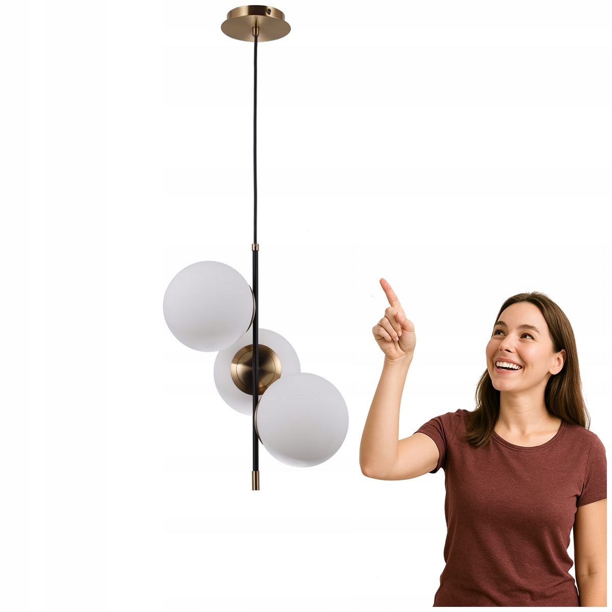 Závesná lampa Stelia PND-43660-3 Italux