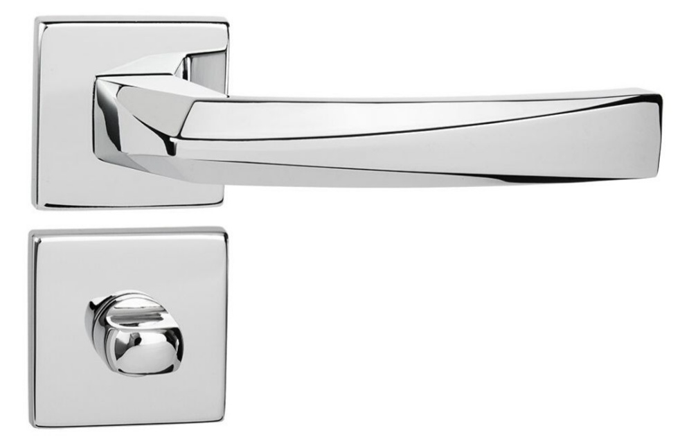 italská klika Camilla Qr Sl chrom Wc rozety