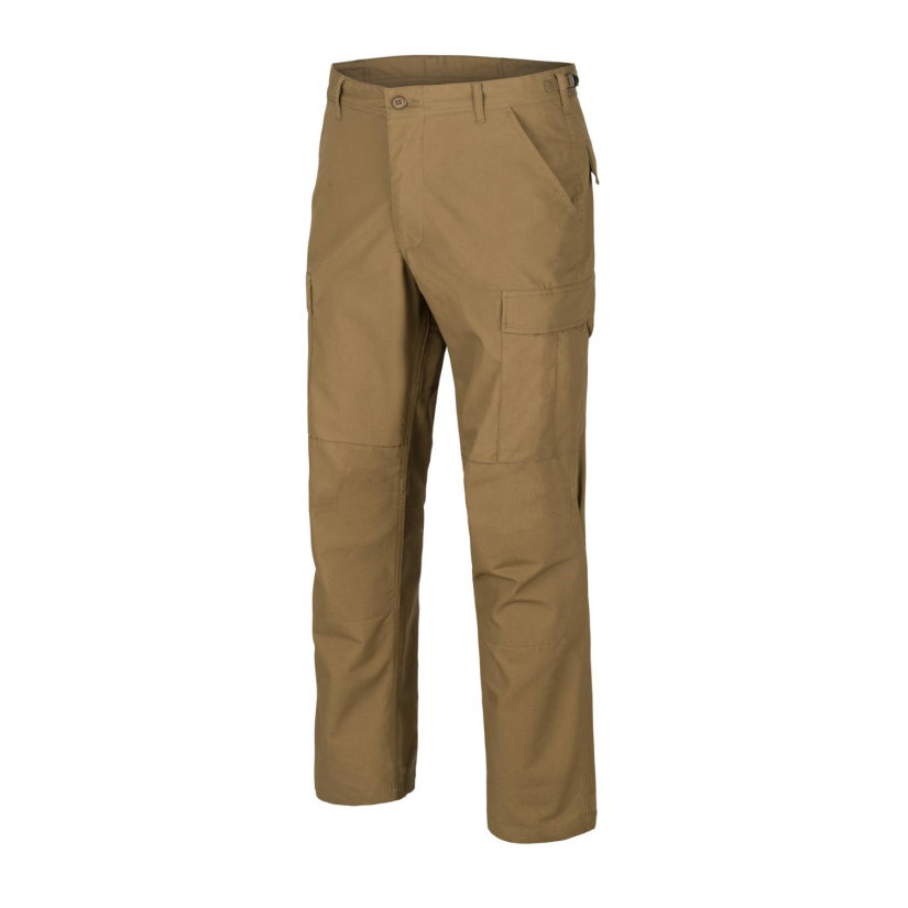 Kalhoty Bdu Helikon coyote Polycotton Rip-stop, výprodej S/l