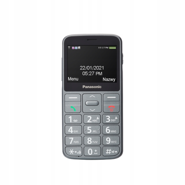 

Panasonic KX-TU160EXG szary [telefon dla seniora]
