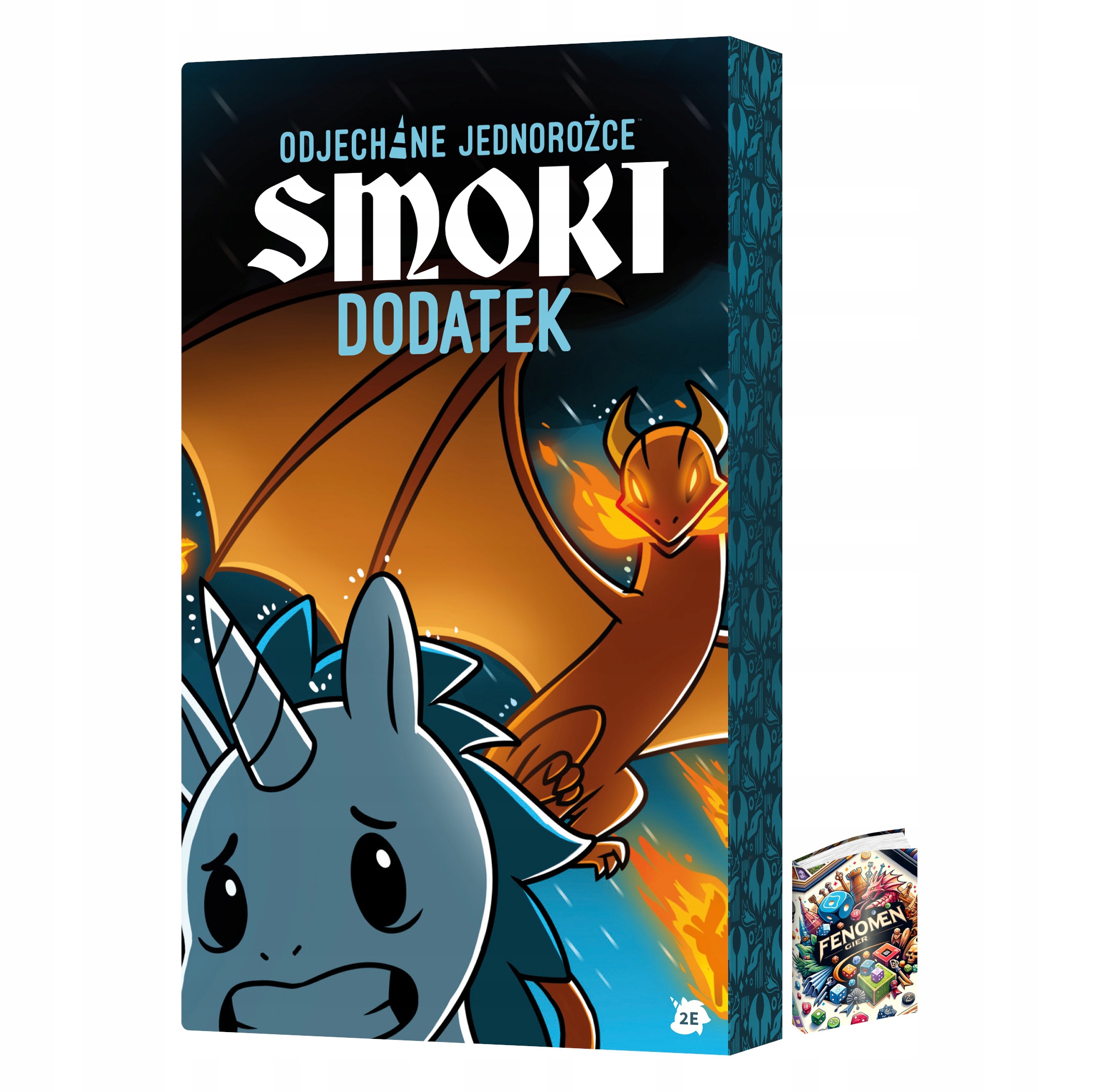 Odjechane Jednorożce: Smoki dodatek 54 nowych kart książka