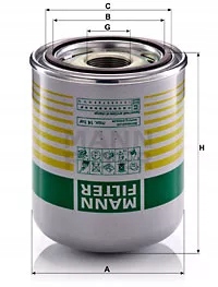 Mann-Filter TB 1394/8 x картридж осушувача повітря,