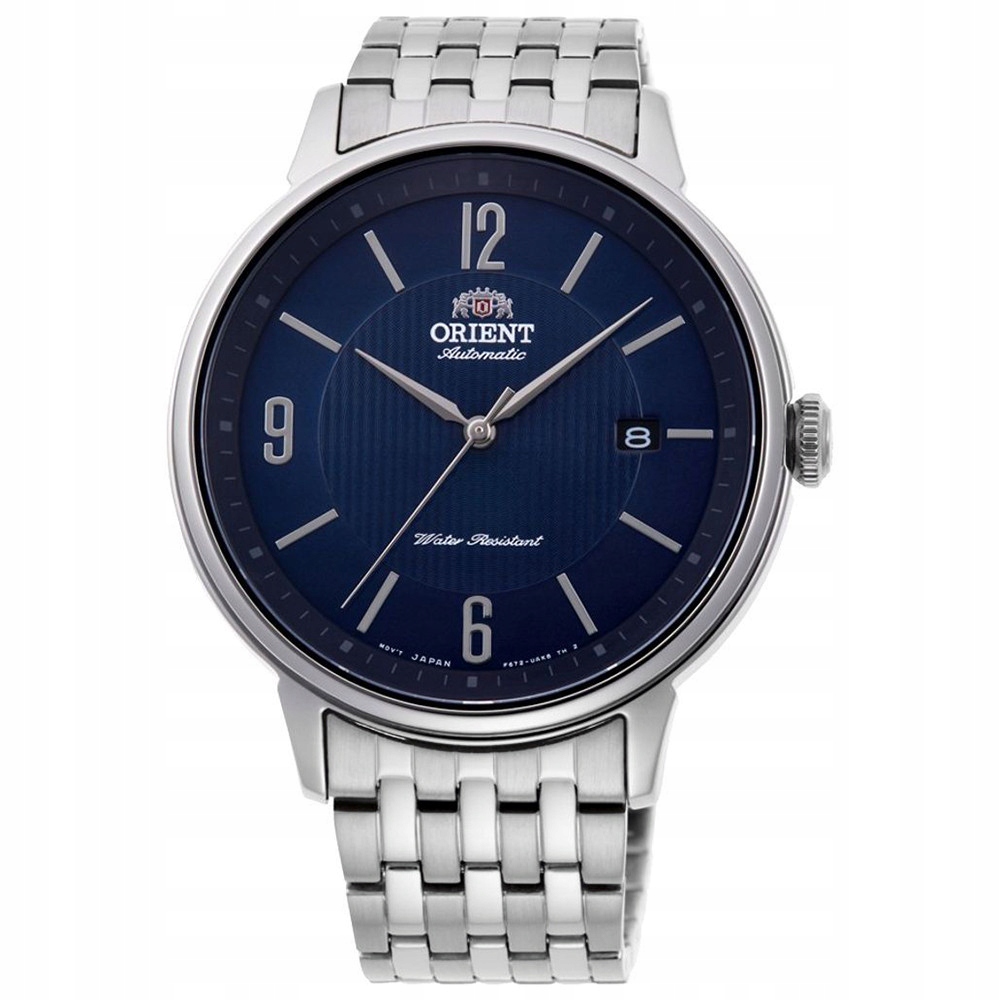 Pánské Hodinky Orient RA-AC0J09L10B stříbrný náramek
