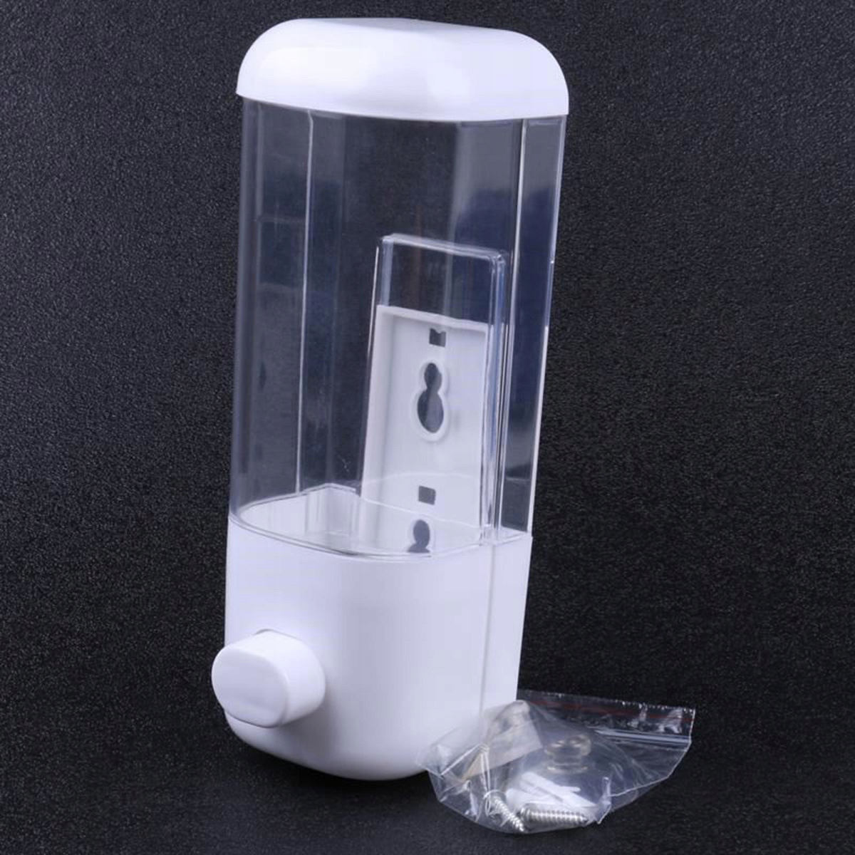 DOZOWNIK MYDŁA PODAJNIK ŻELU SZAMPON 500ML AG191A Szerokość produktu 8.2 cm