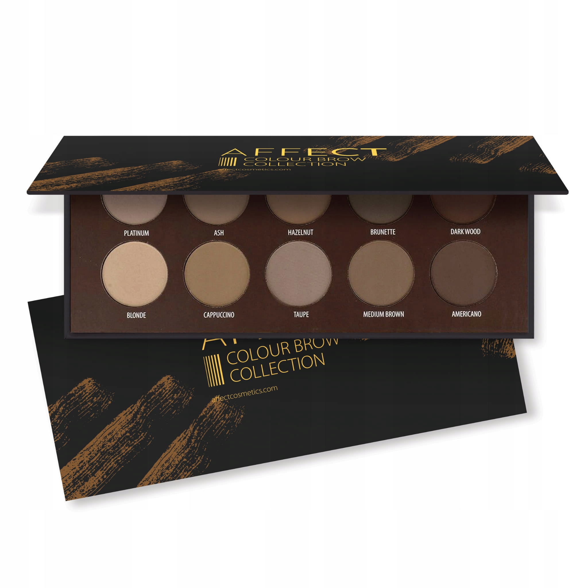 Affect Paleta stínů na obočí Colour Brow Collection