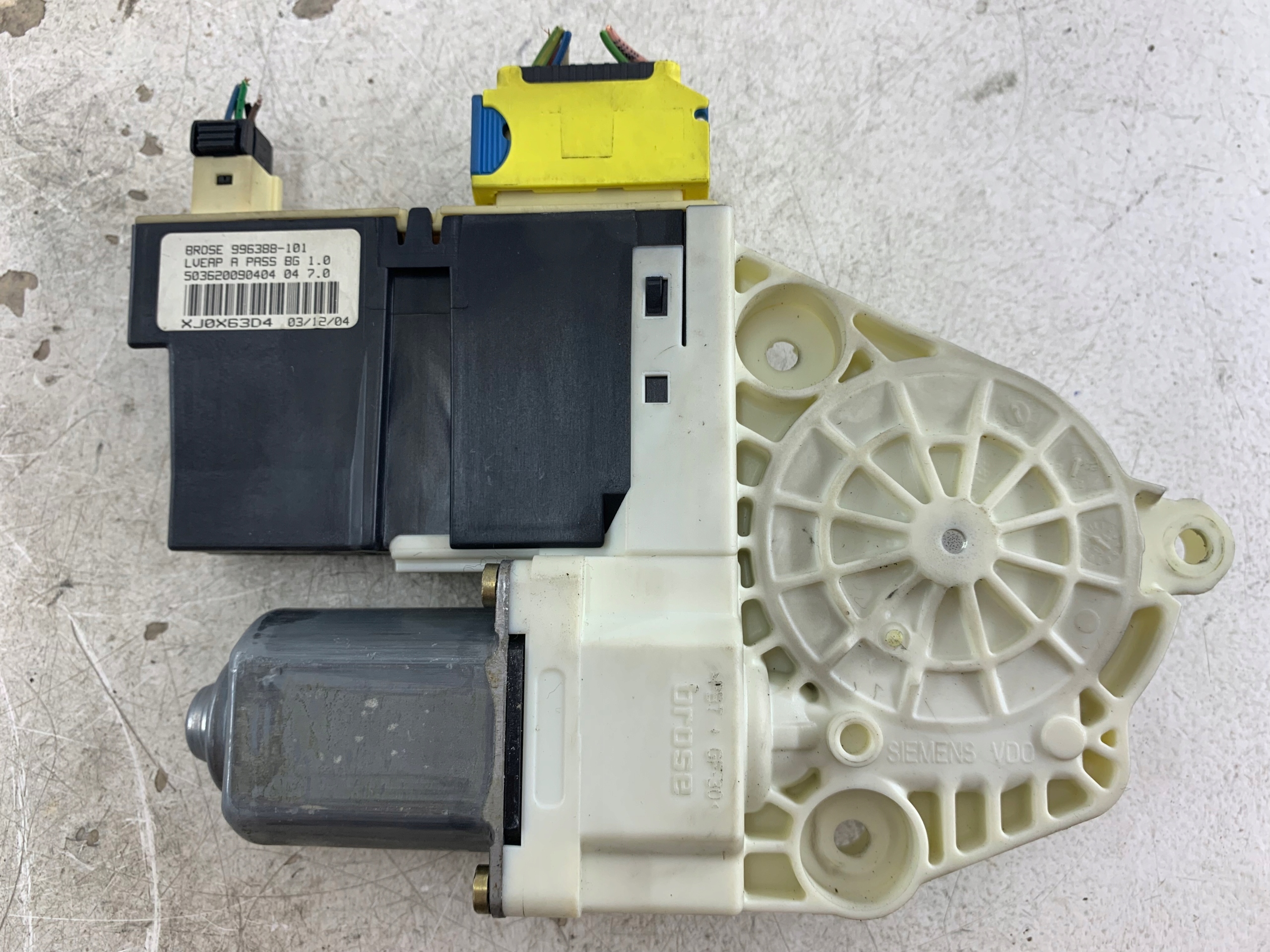 CITROEN C4 and mini motor windows right front 996388-101